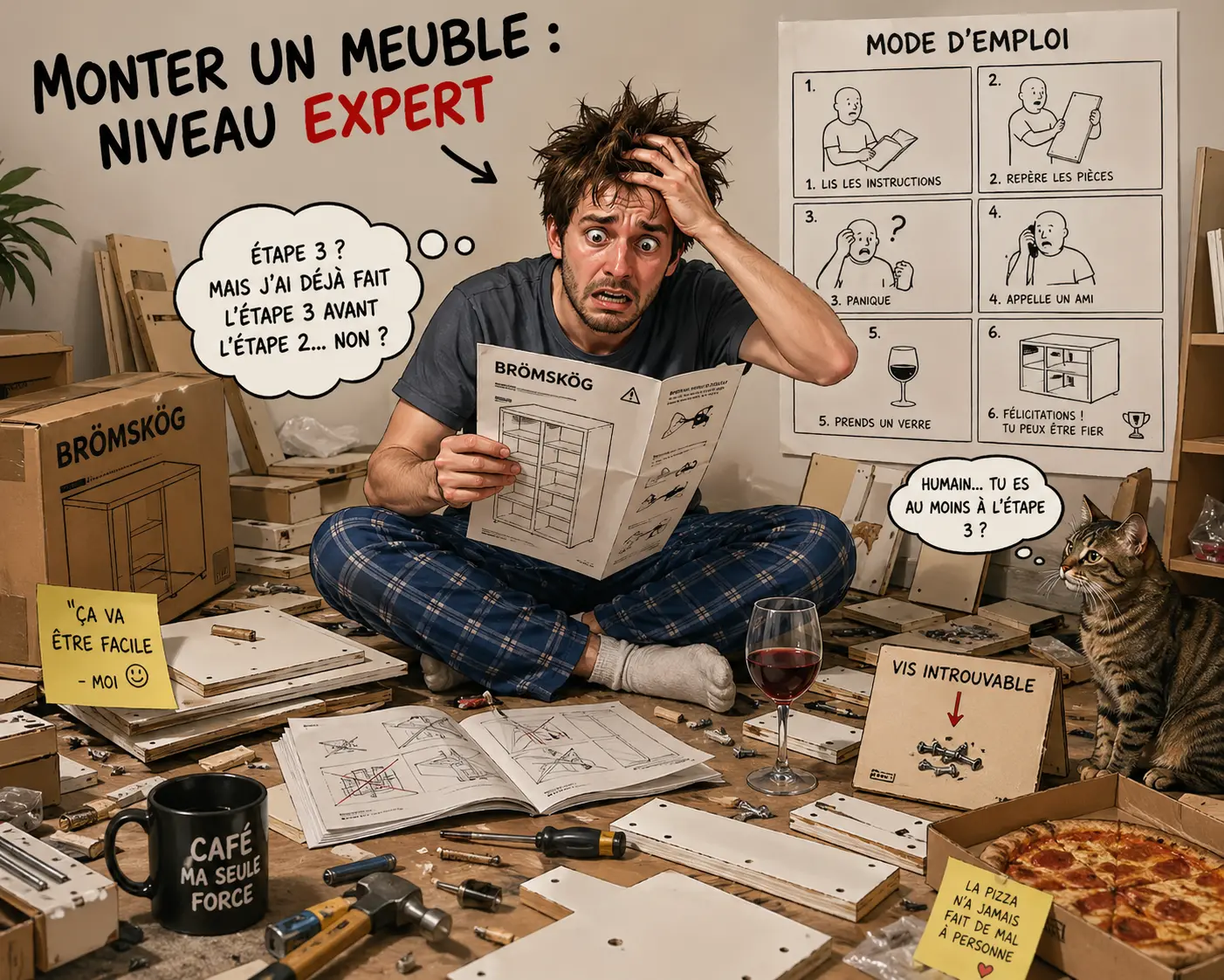 Montage de meuble soigne et professionnel
